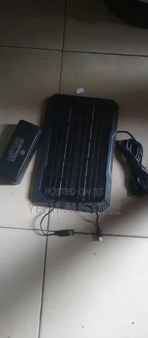 Solar Power Bank With Panel