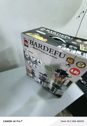 8500w Bardefu Smoothie Maker and Food Processor