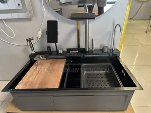 Kitchen Sink 5 Buttons With Digital Display and Phone Stand