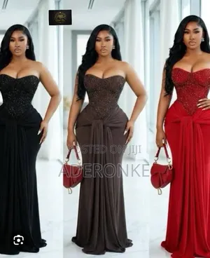 Premier Quality Women's Gown Available in Different Designs and Sizes