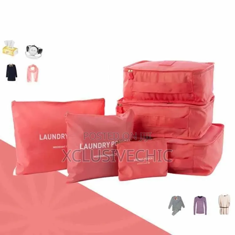 6 in 1 Travel Bag Set