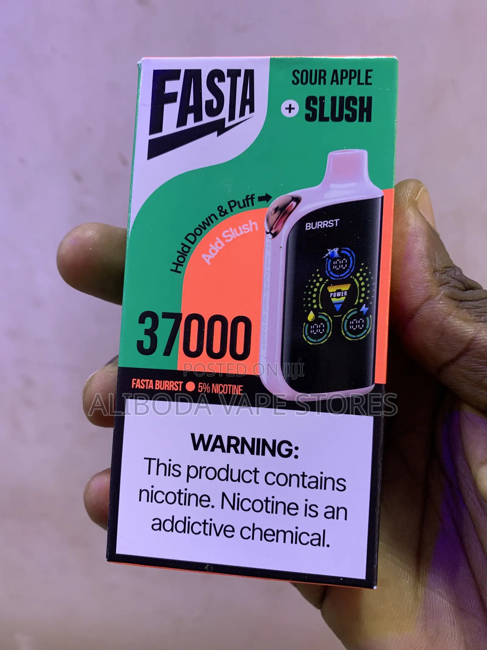 Fasta Burrst 37000puffs