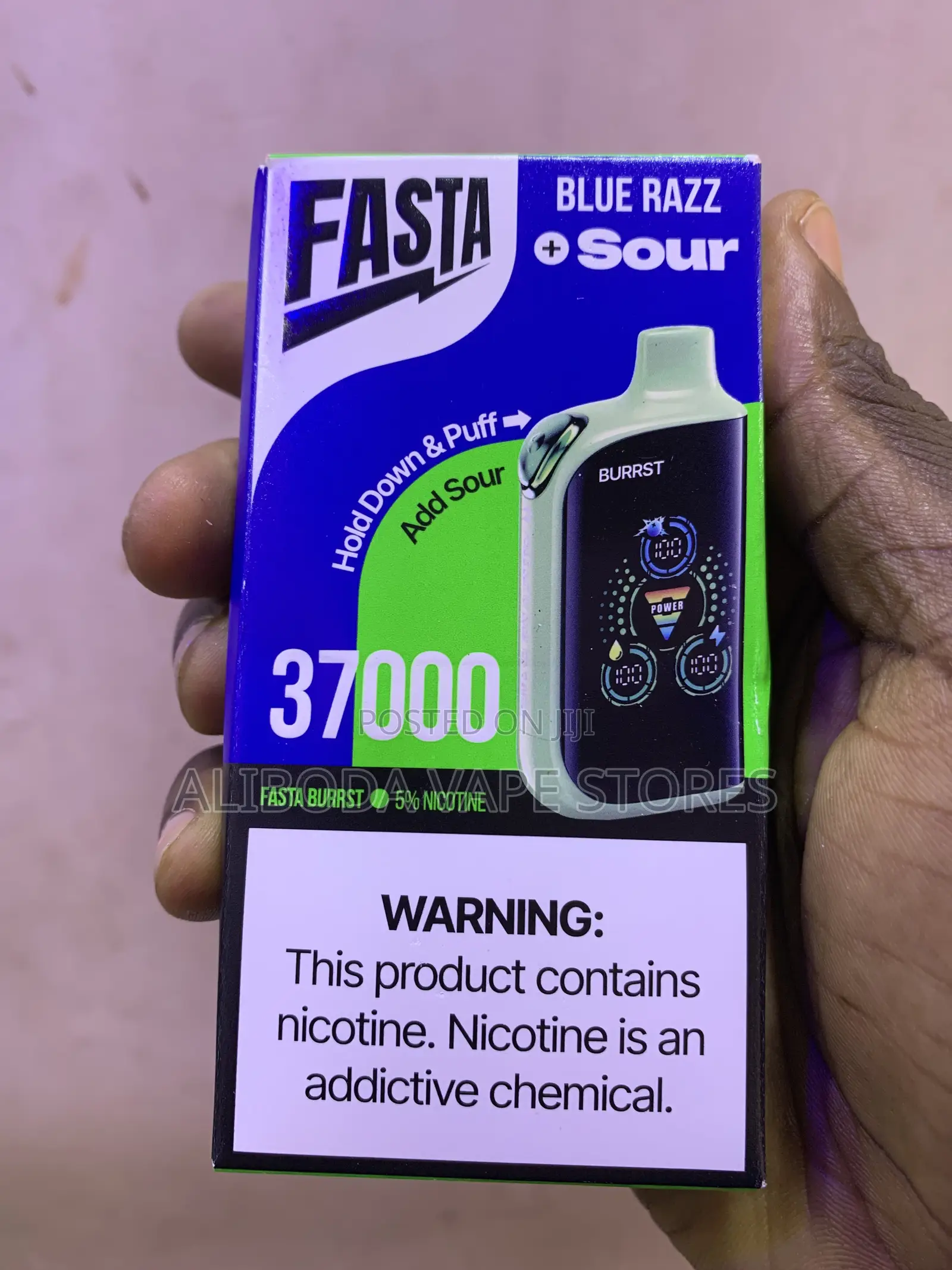 Fasta Burrst 37000puffs