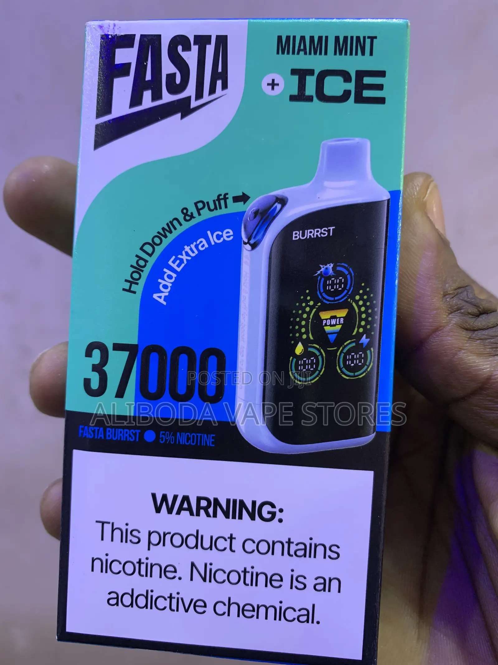 Fasta Burrst 37000puffs