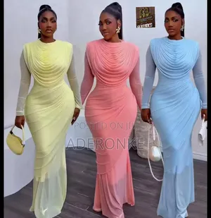 Ladies Beautiful Gowns Available in Different Sizes and Designs