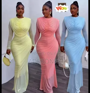 Ladies Beautiful Gowns Available in Different Sizes and Designs
