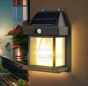 Premium Solar Wall/Fence Light With Motion Sensor (Waterproof))