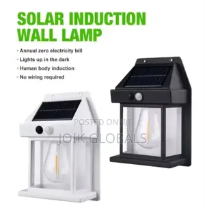 Premium Solar Wall/Fence Light With Motion Sensor (Waterproof))