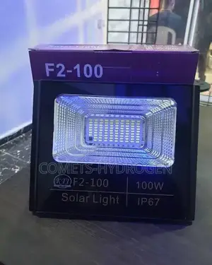 Super Bright 100 Watts Solar Flood Light With Remote Control