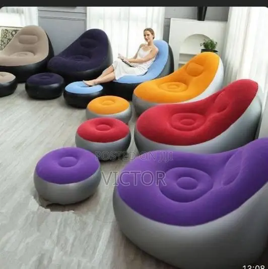 Flocked Sofa Chair