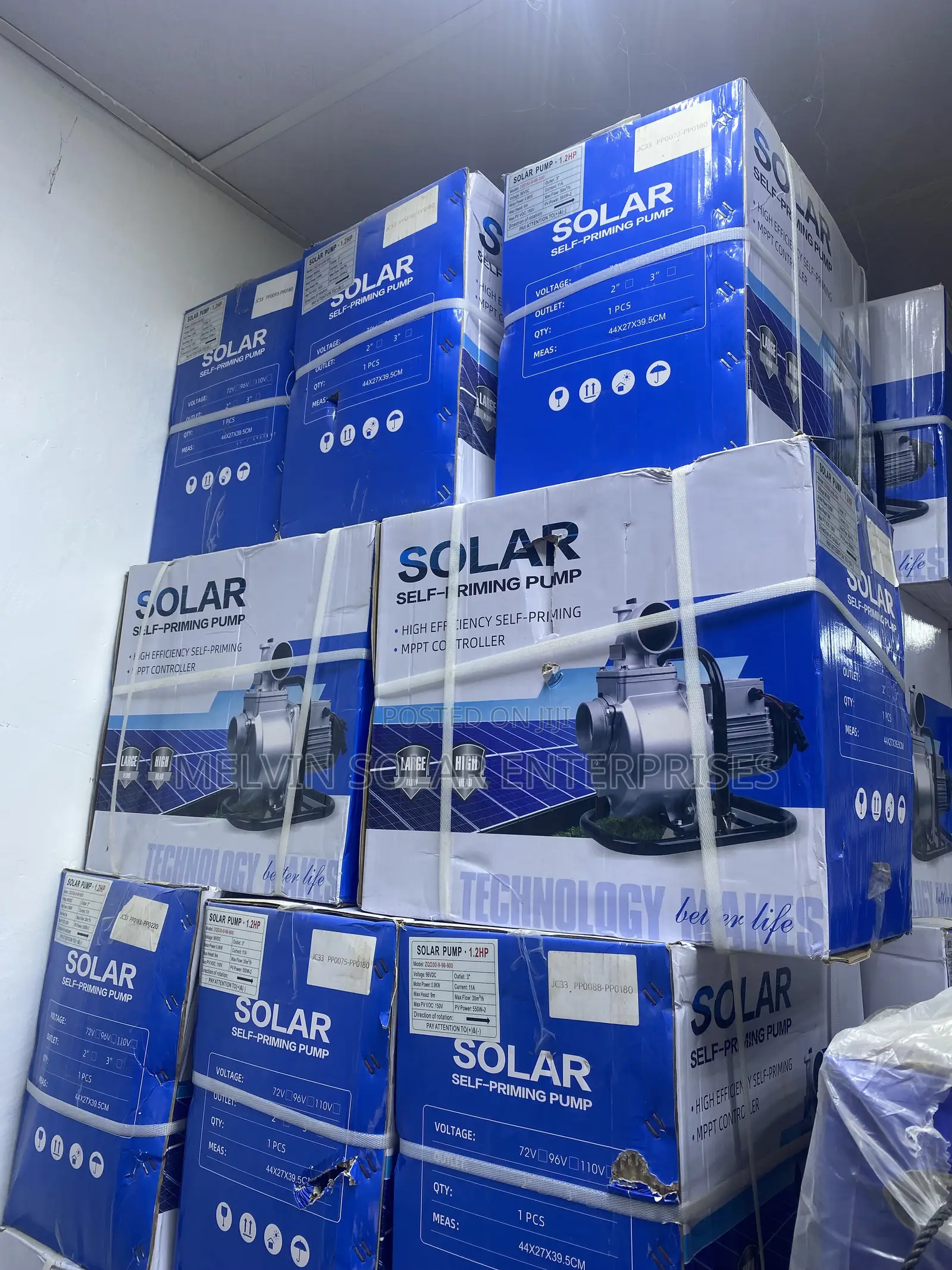 1.2hp 3inches Outlet Dc Self-Priming Solar Pumping Machine Available