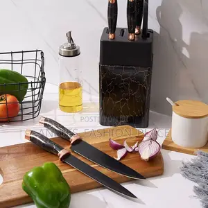 7pcs Marble Pattern Knife Set