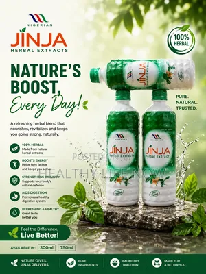 Jinja Herbal Extract Pure, Natural and Trusted.
