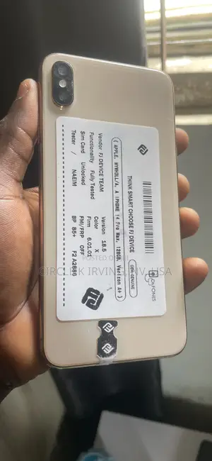 Apple iPhone XS Max 64 GB Gold