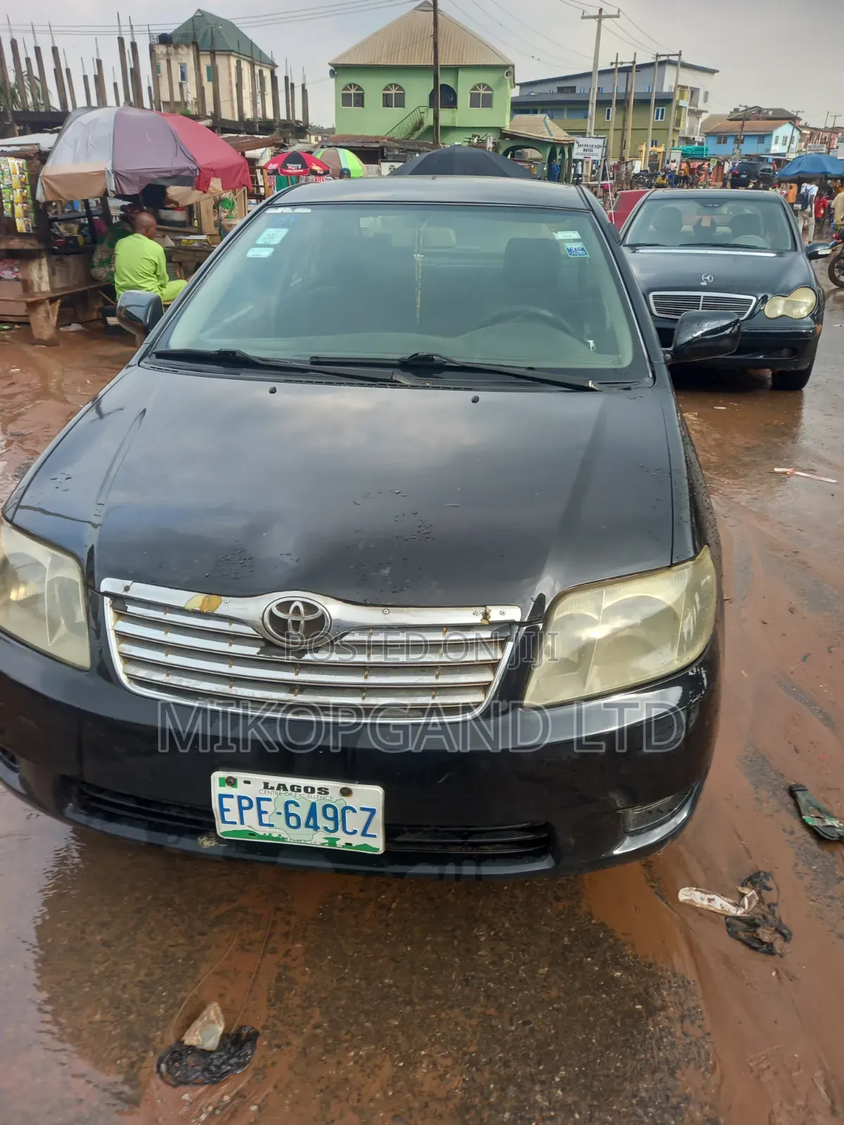 Toyota Corolla 1.6 Sol 2004 Black