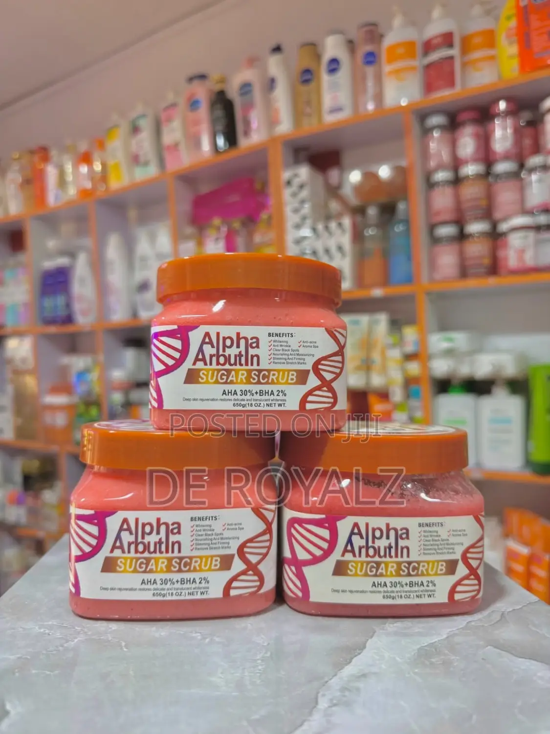 Alpha Arbutin Sugar Scrub