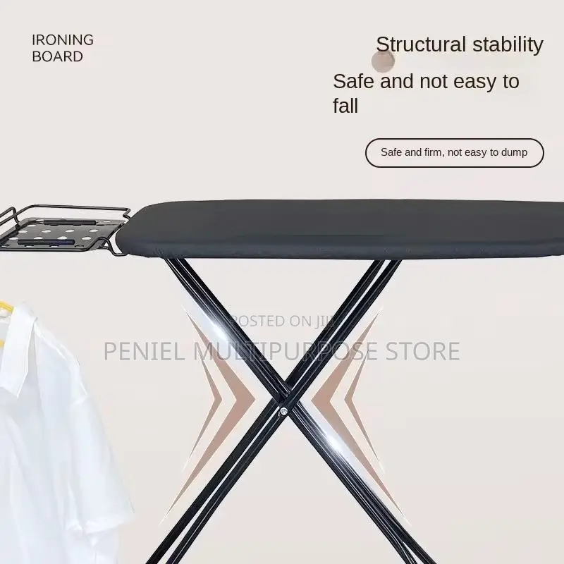 Ironing Table With Iron Stand And Garment Rack