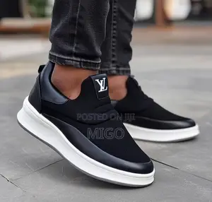 Premium Lv Mesh Runner Shoes