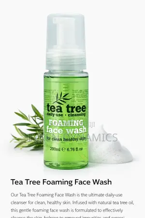 XBC Tea Tree Foaming Face Wash 200ml