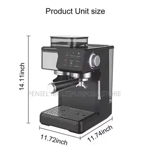 Automatic Espresso Intelligent Cappuccino Latte Coffee Maker Machine