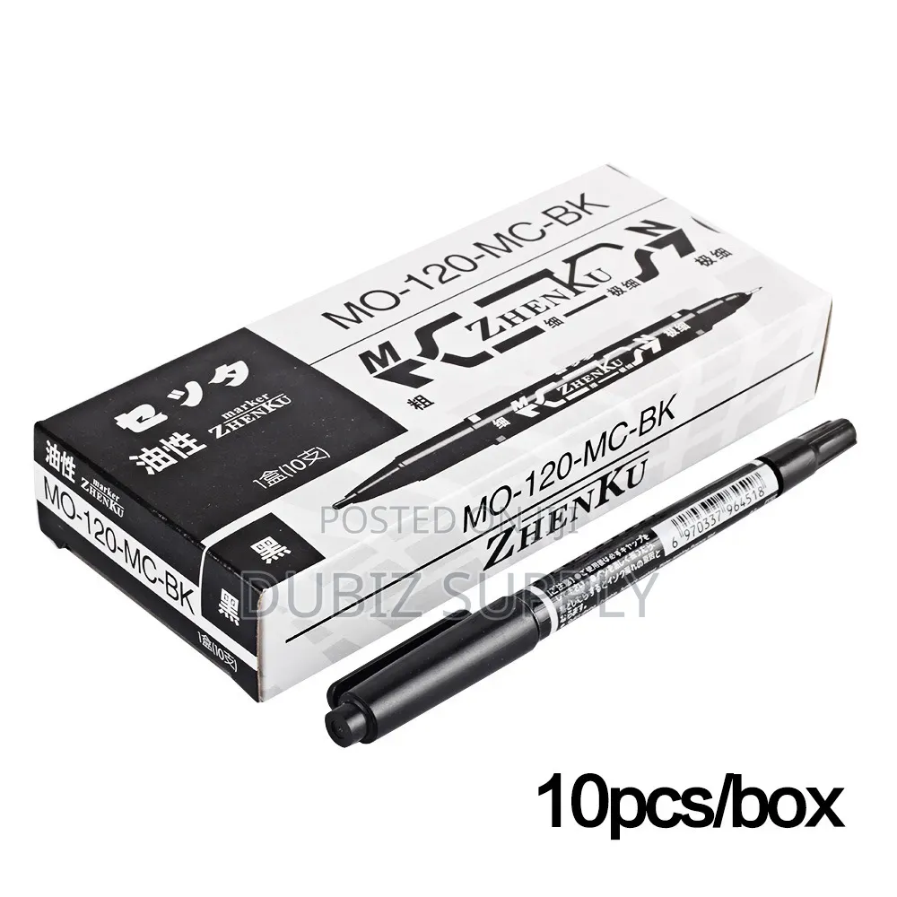 Tattoo Black Oil Marker Pen