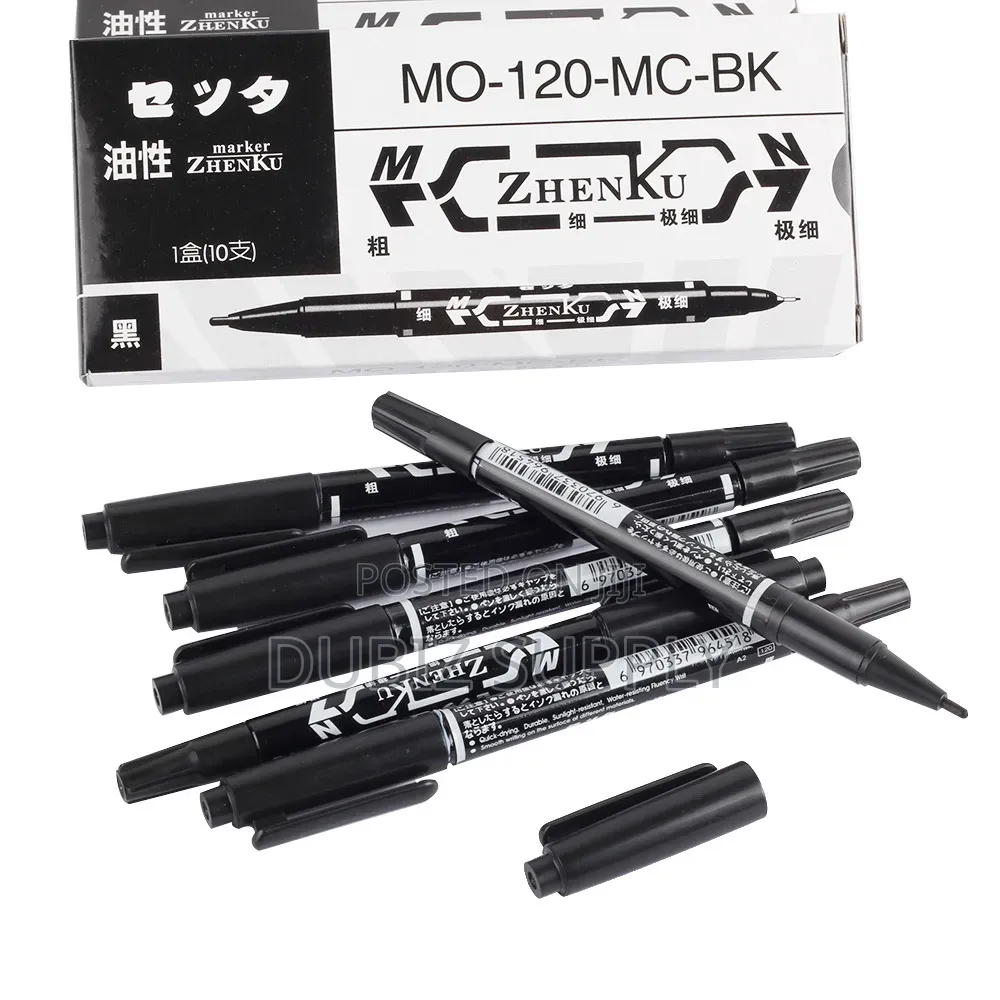 Tattoo Black Oil Marker Pen