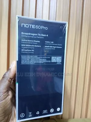 New Infinix Note 60 Pro 256 GB