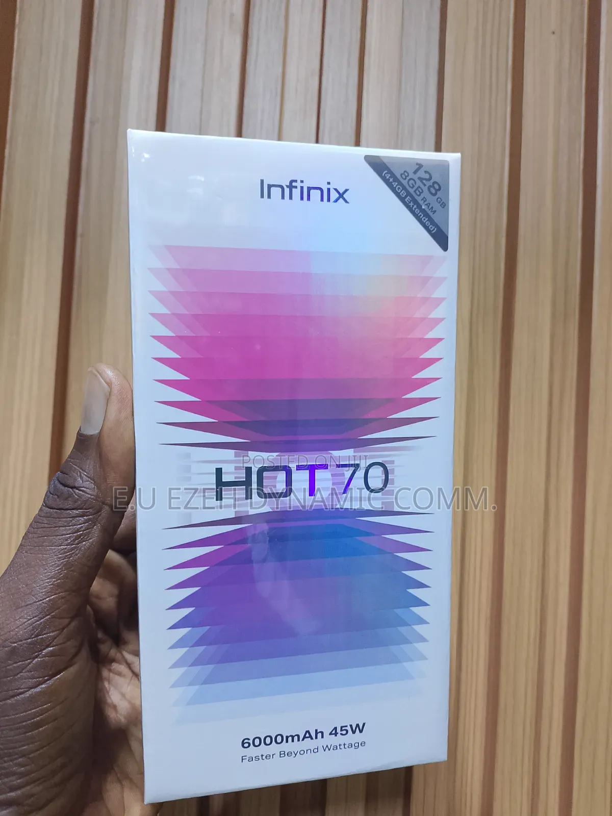 New Infinix Hot 70 128 GB