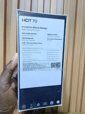 New Infinix Hot 70 128 GB