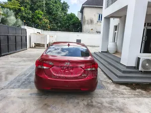 Hyundai Elantra Limited 2012 Red
