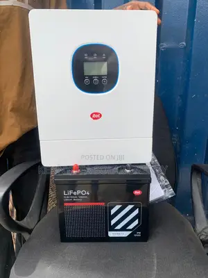 1.2kwh Itel Lithium Battery and 1.5kva 12v Hybrid Inverter Itel