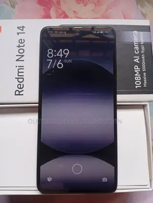 Xiaomi Redmi Note 14 4G 128 GB Black