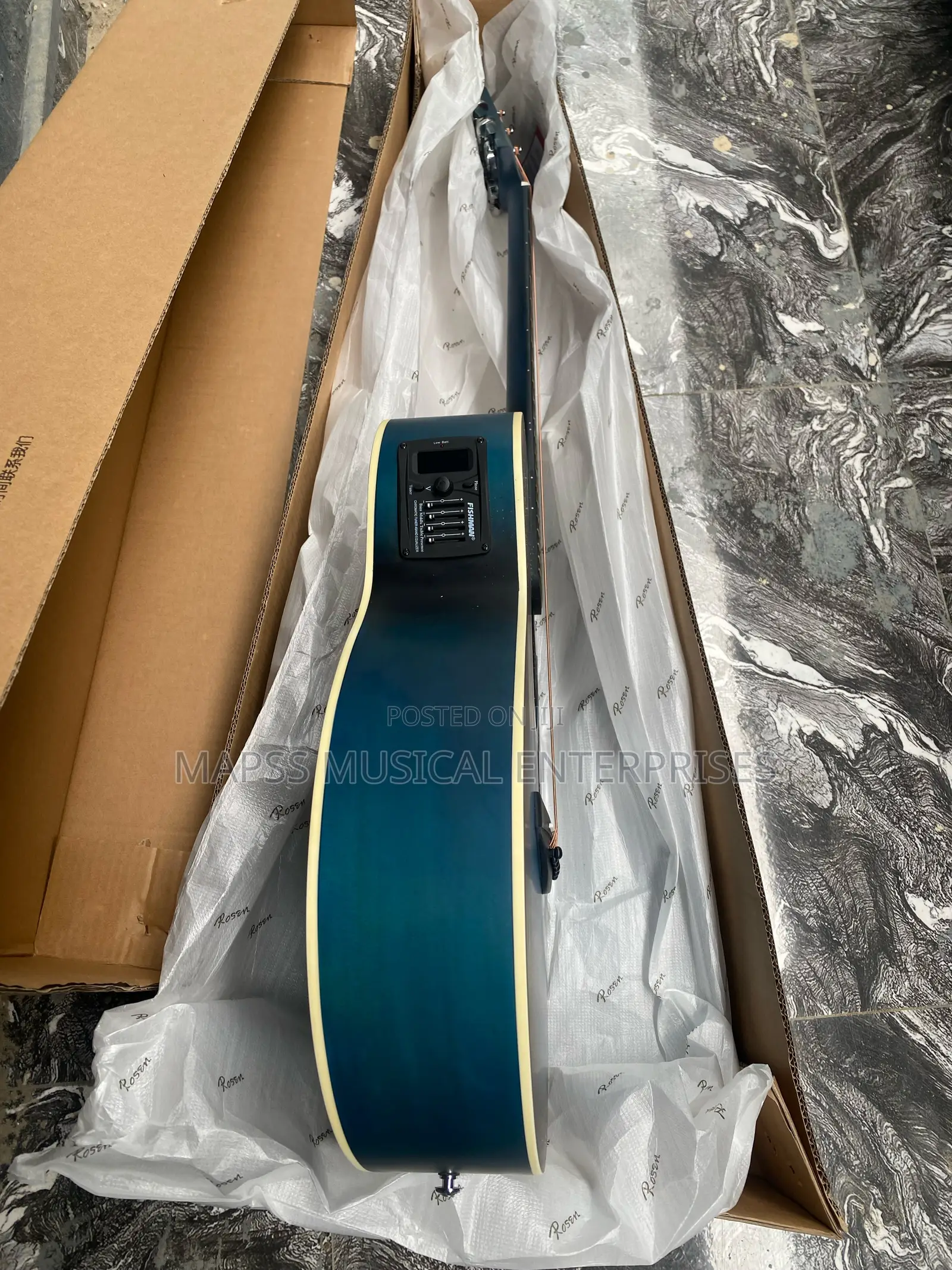 Rosen Semi Acoustic Guitar