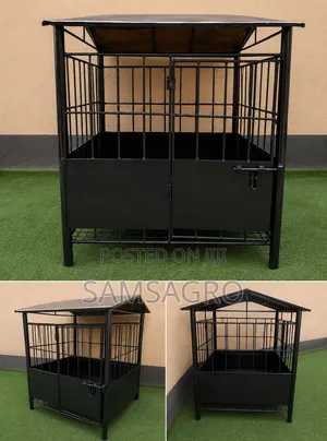 Full Iron Dog Cage. 3ft X 3ft.