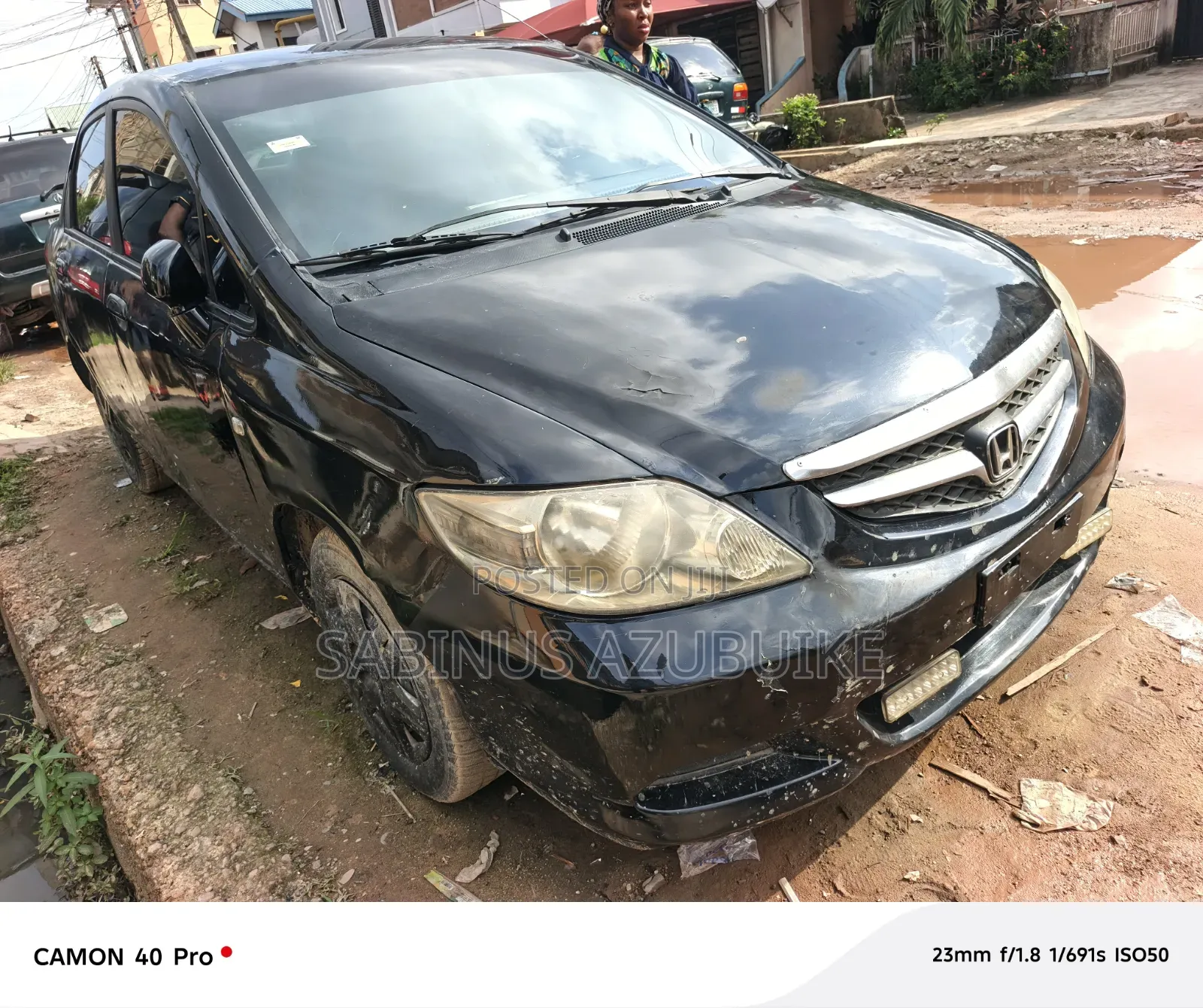 Honda City 2008 Black