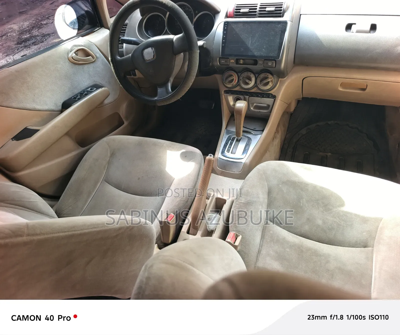 Honda City 2008 Black