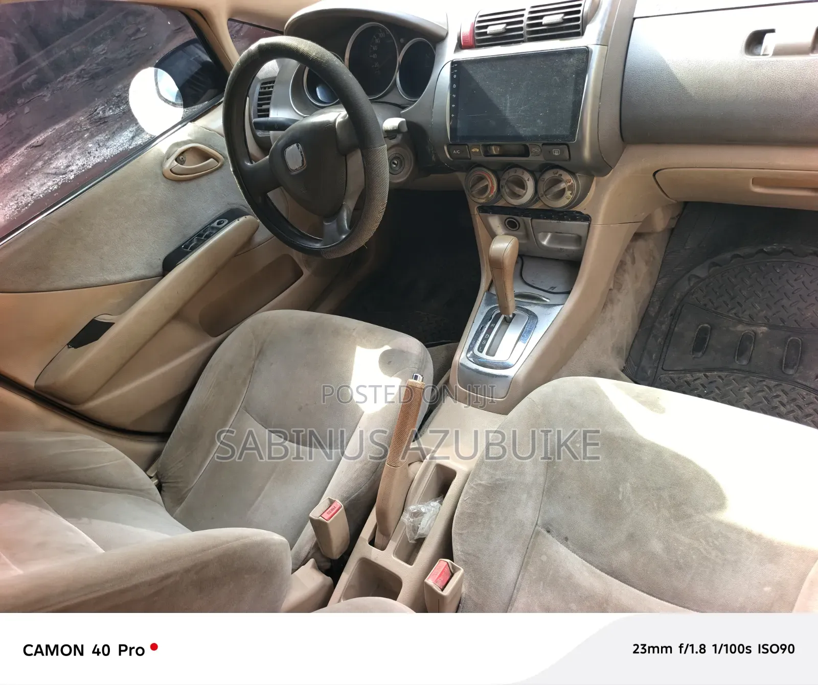 Honda City 2008 Black