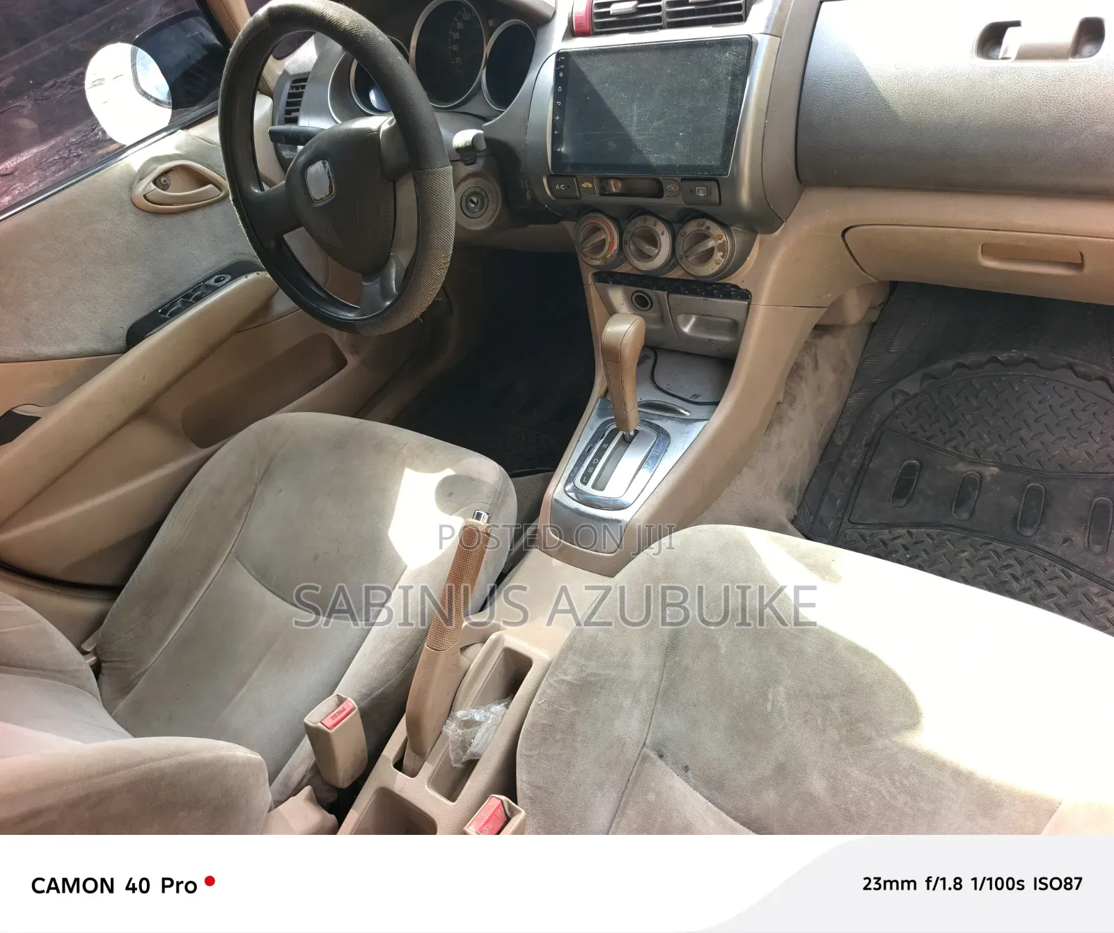 Honda City 2008 Black