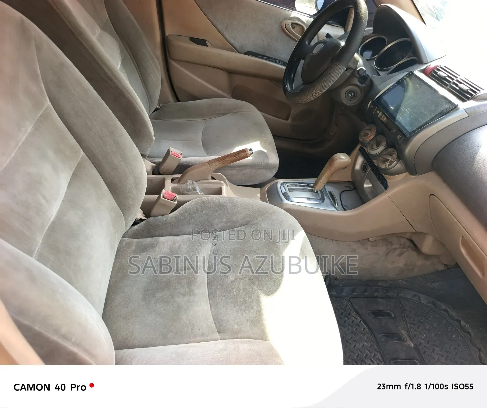 Honda City 2008 Black