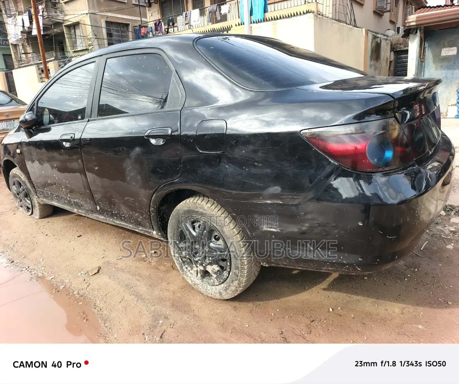 Honda City 2008 Black