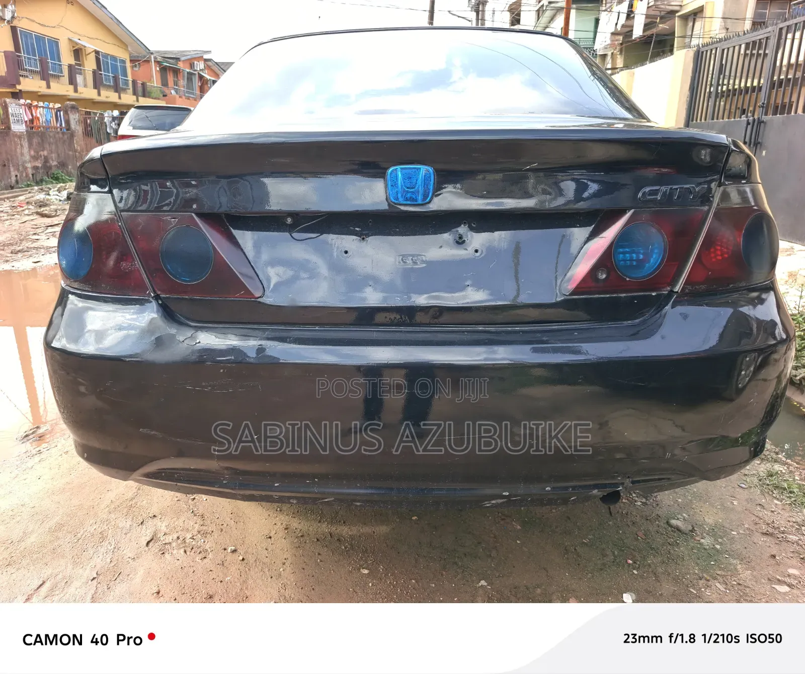 Honda City 2008 Black