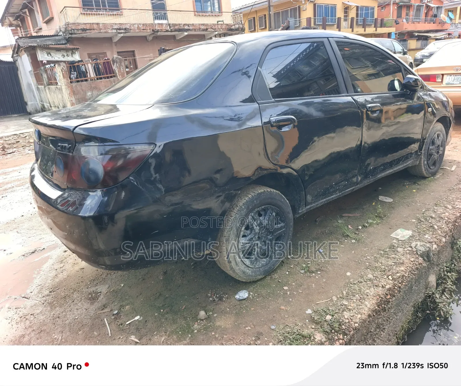 Honda City 2008 Black