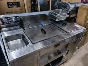All-in-One Fast Food / Fried Chicken Station Deep Fryer