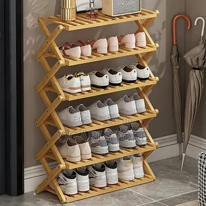 Wooden Shoe Rack