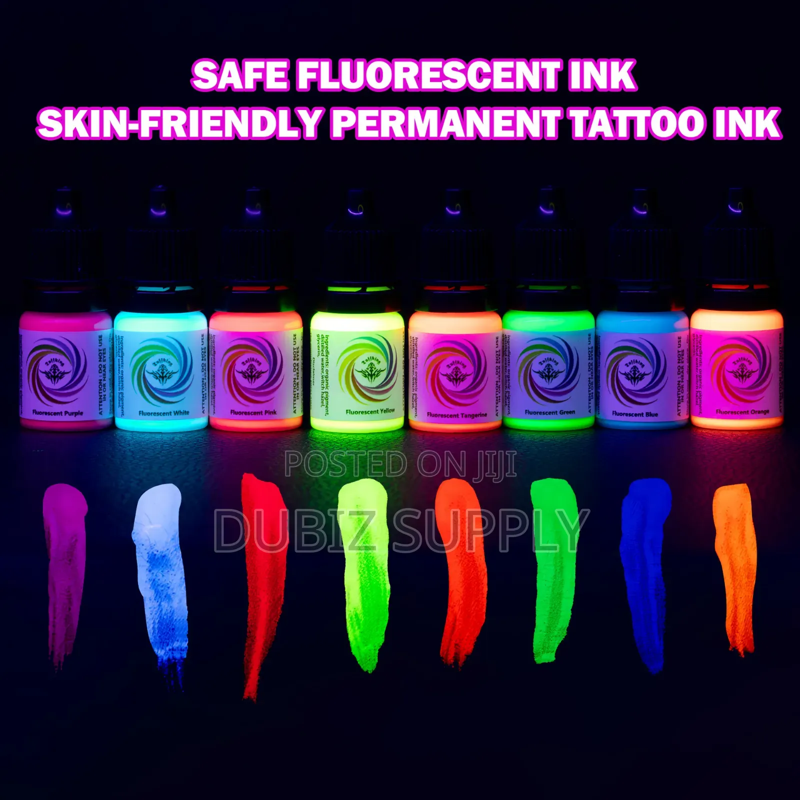 Fluorescent Tattoo Ink