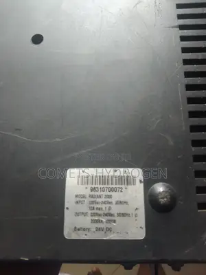 Mercury Radiant Inverter 2.4KVA 2000 Watts 24V With Charger