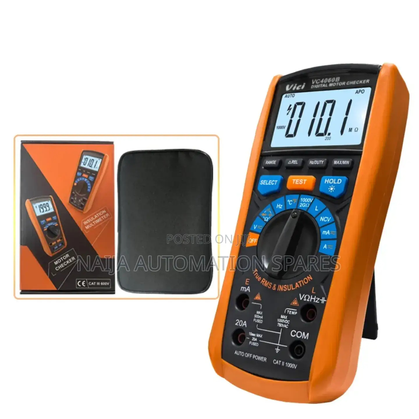 Insulation Resistance Digital Multimeter Tester | Vici Vc4060b