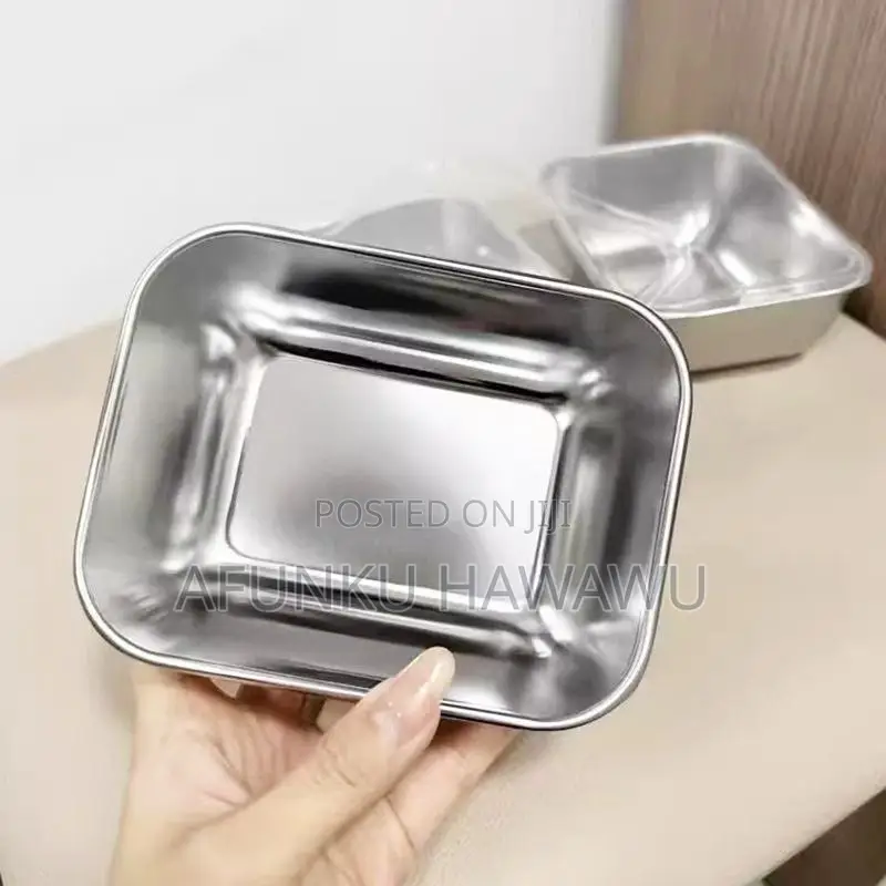 3pcs Stainless Steel With Cover