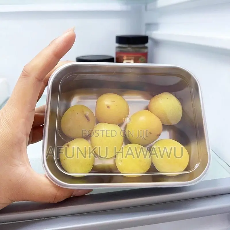 3pcs Stainless Steel With Cover
