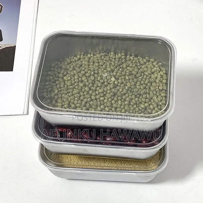 3pcs Stainless Steel With Cover